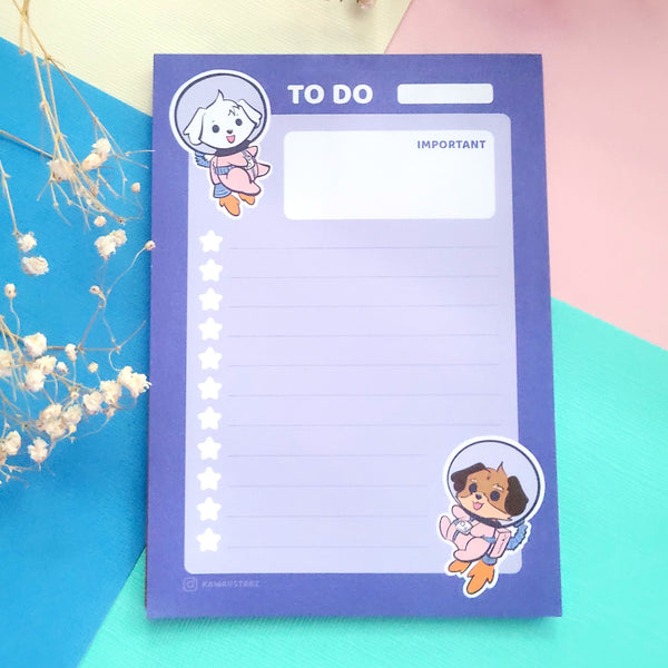 Space Puppies To Do List