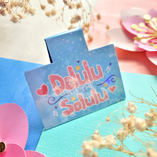 Magnetic Bookmark Delulu is the Solulu