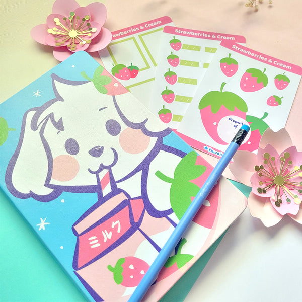 Strawberries and Cream Journal