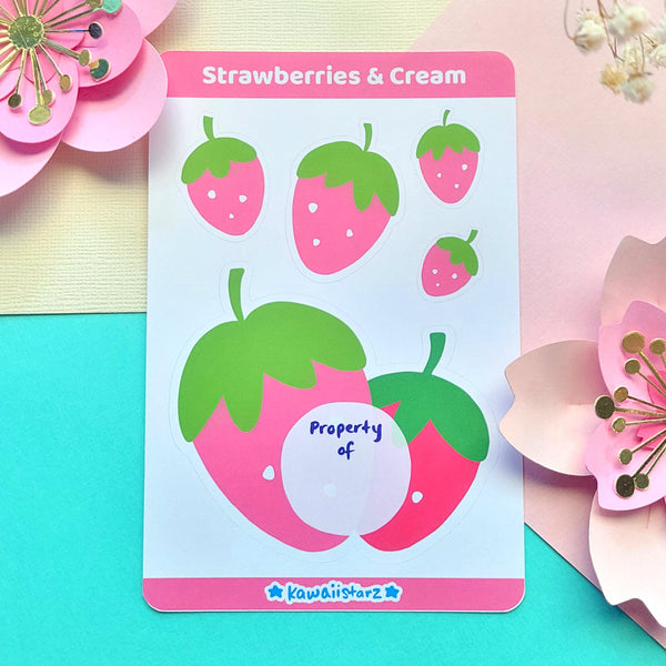 Strawberries and Cream Journal
