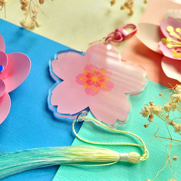 Sakura Blossom Keychain