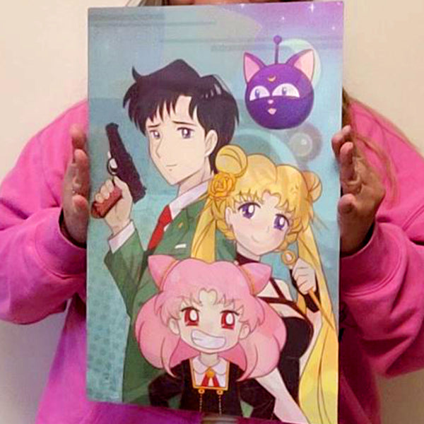 Sailor Forger AND Spy Moon Lenticular