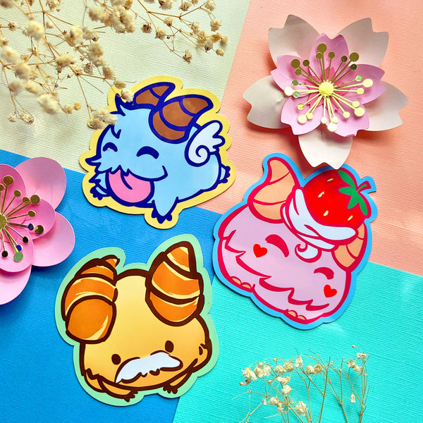 Cute Game Critters Magnet