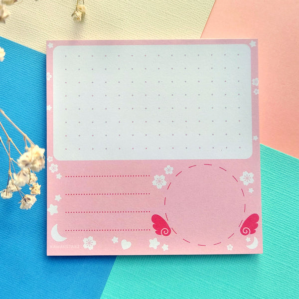 Magical Girl Memo Pad
