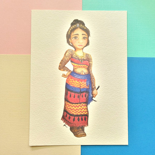 Mambabatok Art Print