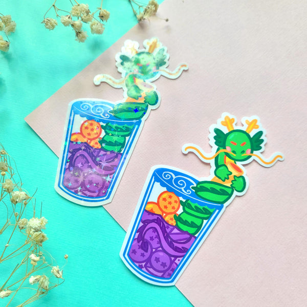 Dragon Boba Tea Sticker
