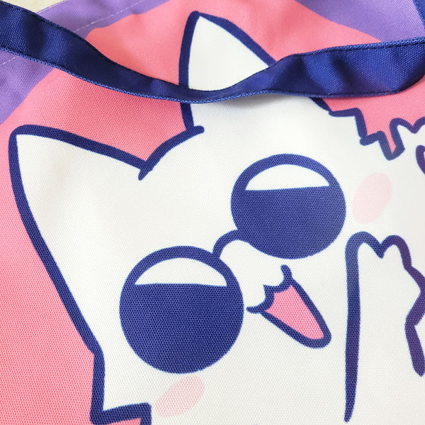 Fan Art White Kitty Tote