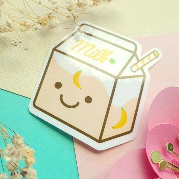 Fruity Milk Handmade Stickers