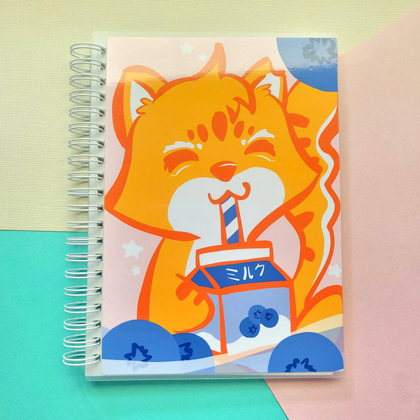 Blueberries and Cream Reusable Stickerbook