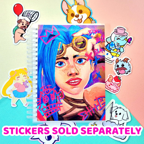 Fan Art Ginks Reusable Stickerbook