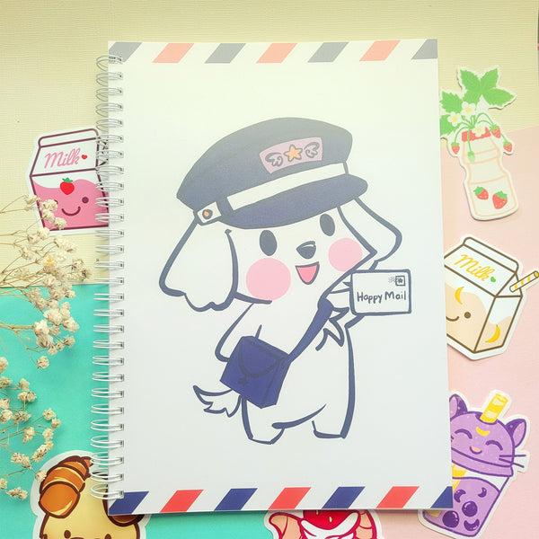 Original Character Happy Mail Reusable Stickerbook