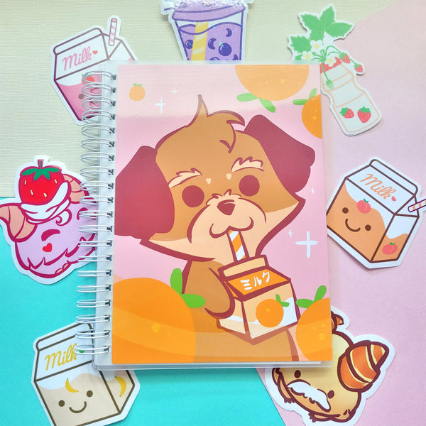 Oranges and Cream Reusable Stickerbook