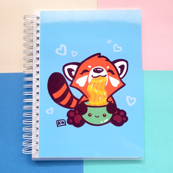 Red Panda Ramen Reusable Stickerbook