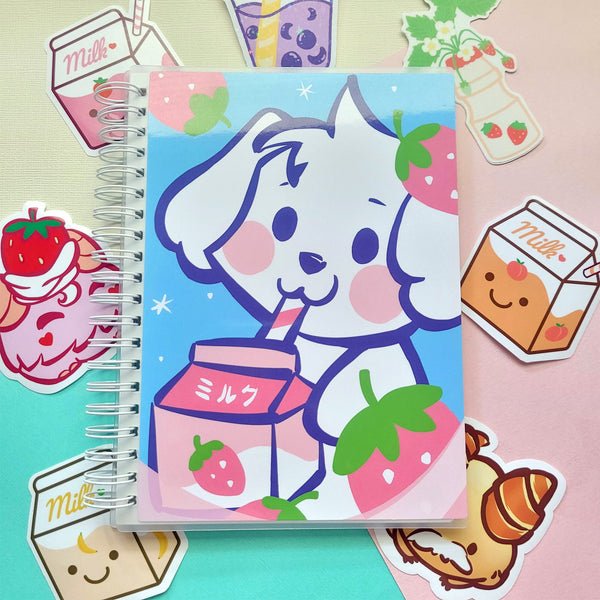 Strawberries and Cream Reusable Stickerbook