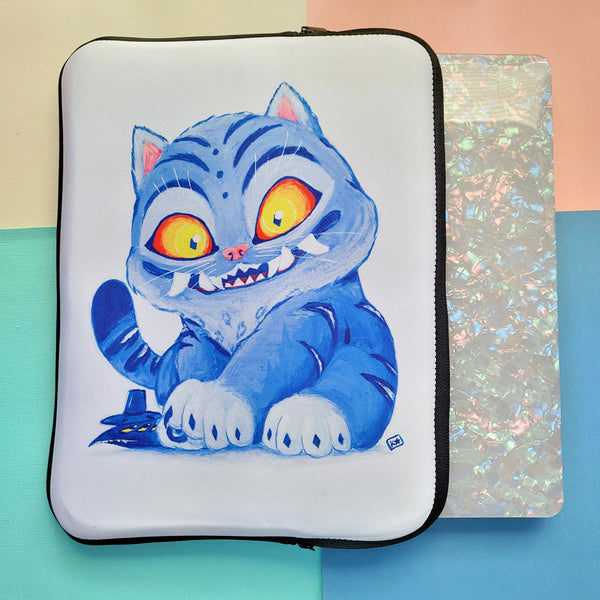 Kpop Derpy Tiger and Crow Laptop Sleeve