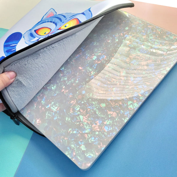 Kpop Derpy Tiger and Crow Laptop Sleeve