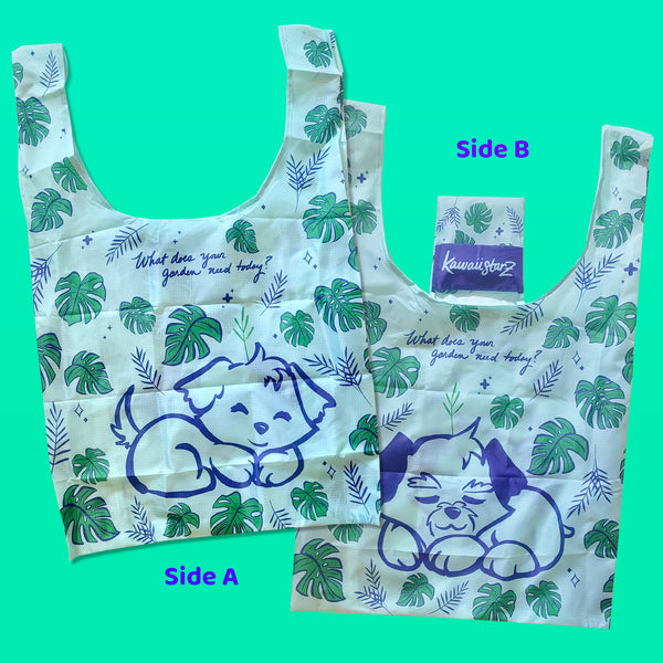 Garden Pups Folding Tote