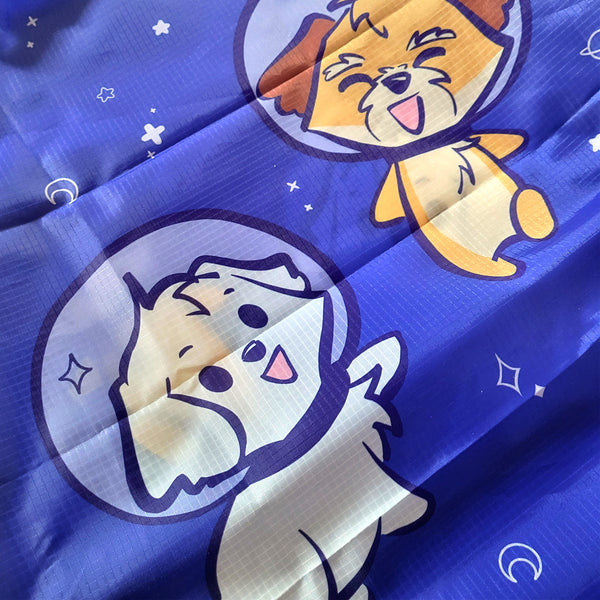 Space Pups Folding Tote