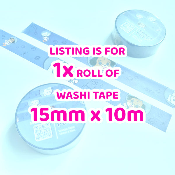 Space Puppies Washi Tape