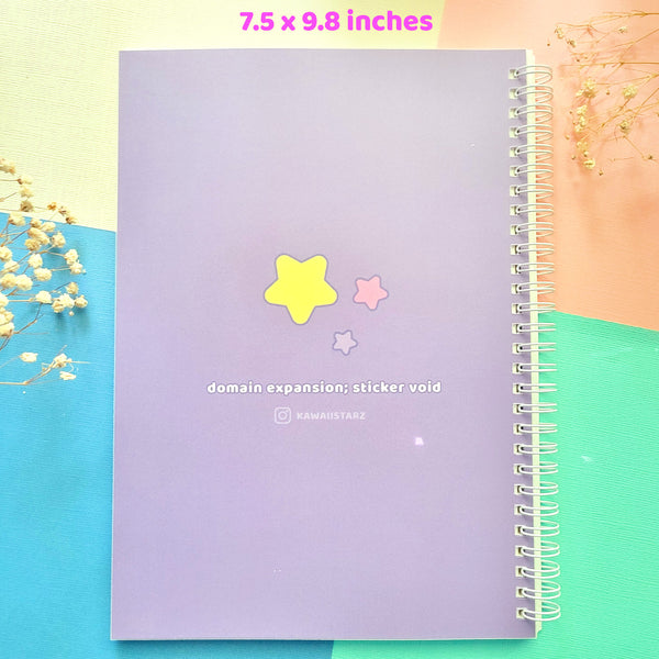 White Kitty Reusable Stickerbook