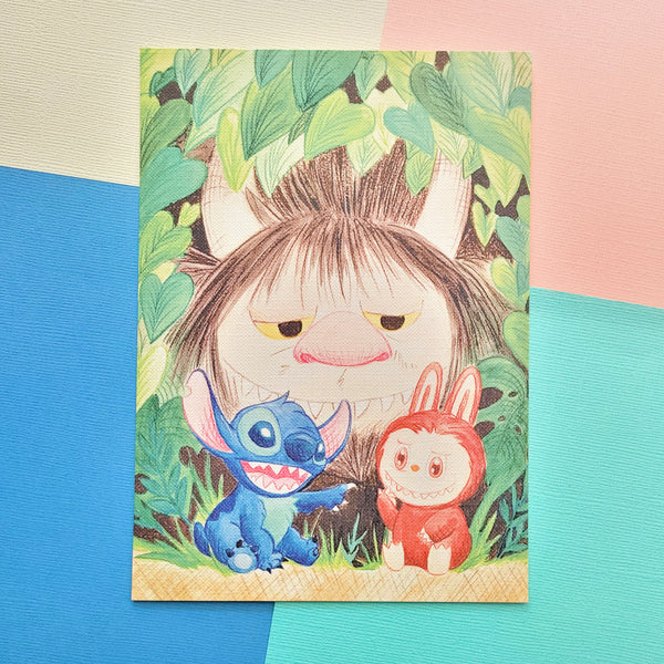 I Found You Cousin Art Print