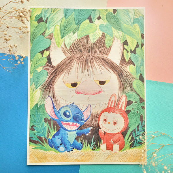 I Found You Cousin Art Print