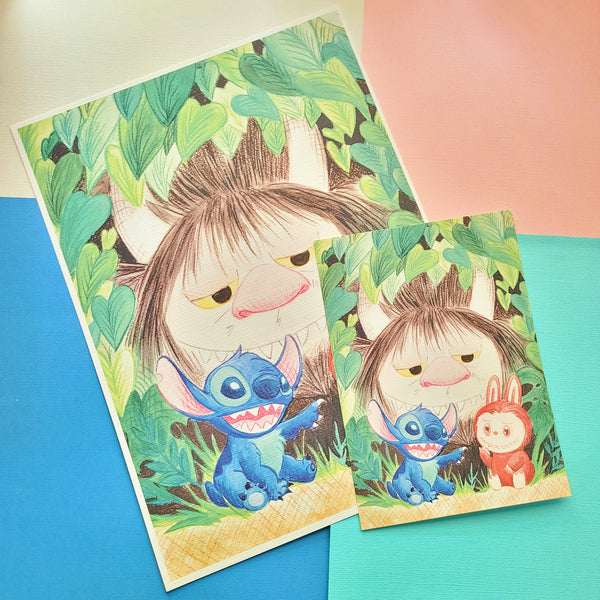 I Found You Cousin Art Print