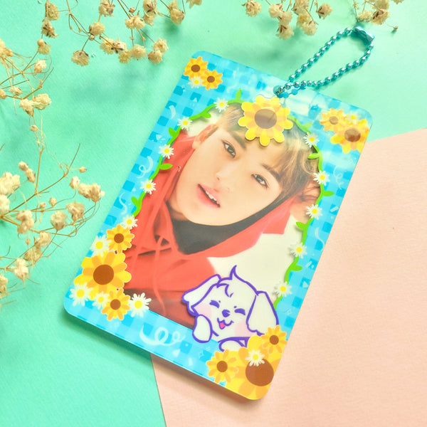 Sunflower Meadow Photocard Holder