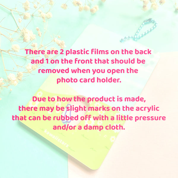 Sunflower Meadow Photocard Holder