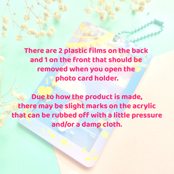Starry Music Photocard Holder