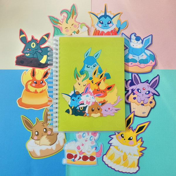 Eevolutions Reusable Stickerbook