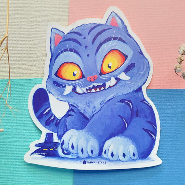 Kpop Derpy Tiger and Crow Sticker