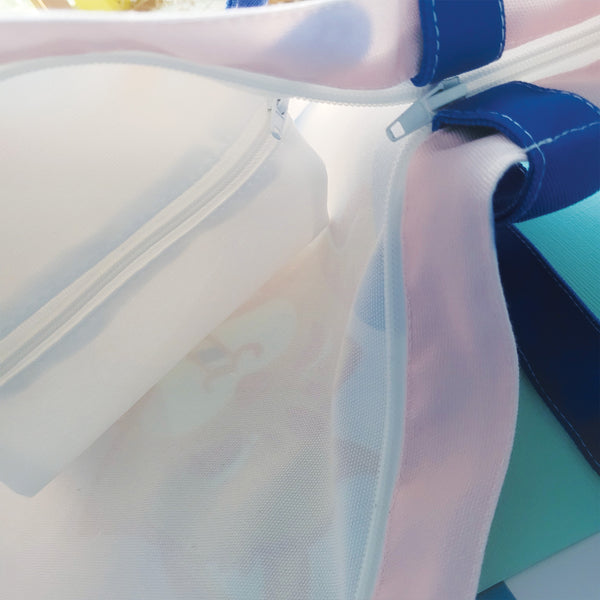 Blueberries and Cream tote