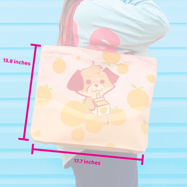 Oranges and Cream tote