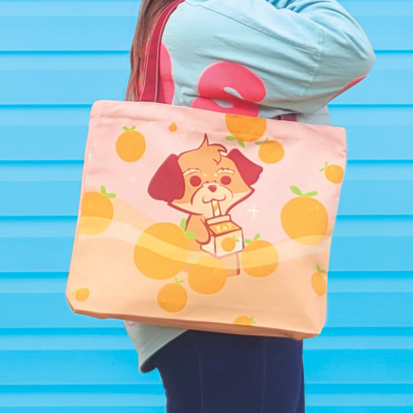 Oranges and Cream tote