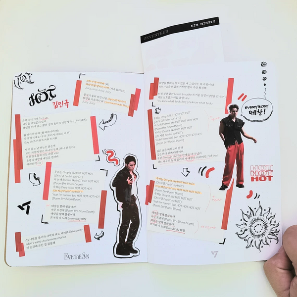 Mingyu HOT Sticker Sheet