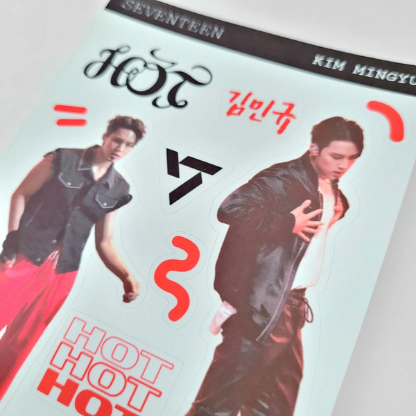 Mingyu HOT Sticker Sheet