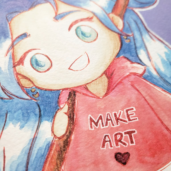 Make Art Print