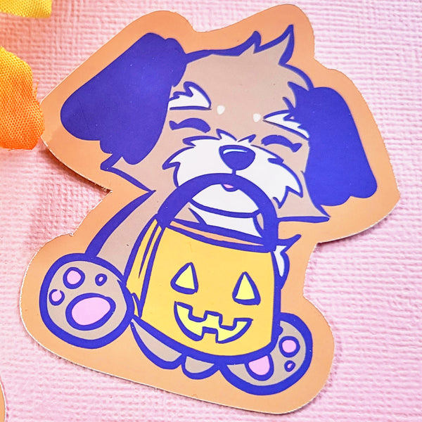 Halloween Pepper and Sugar Handmade Stickers