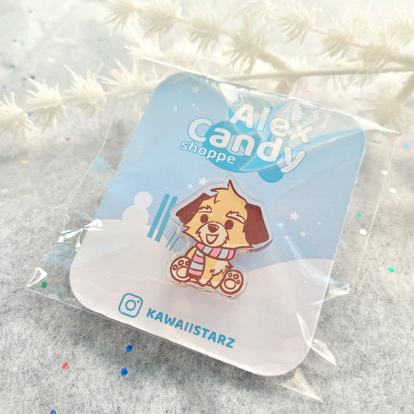 Winter Pups Pins