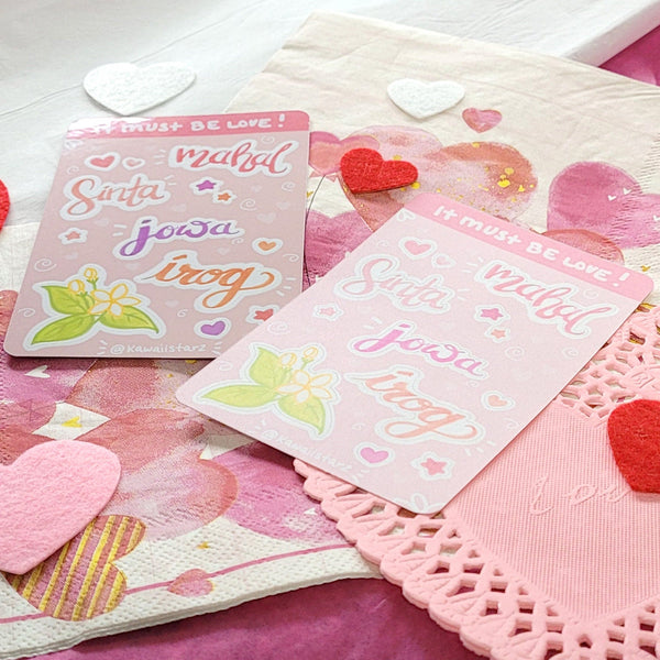 Mini Filipino Sweetheart Sticker Sheet
