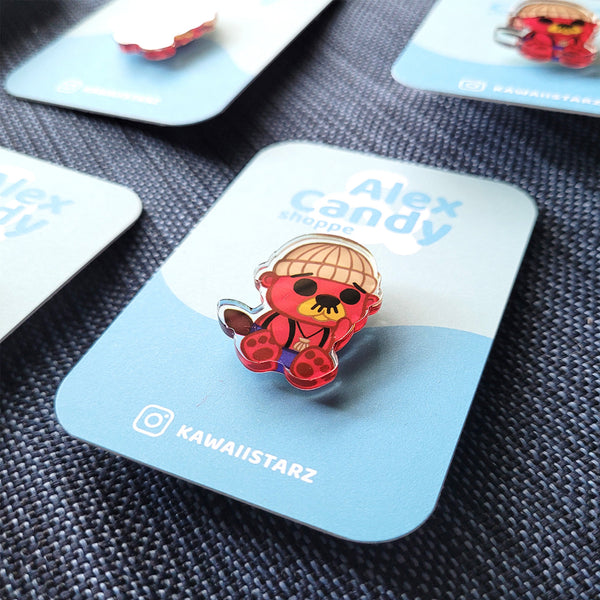 Otter Acrylic Pin