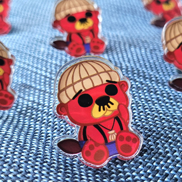 Otter Acrylic Pin