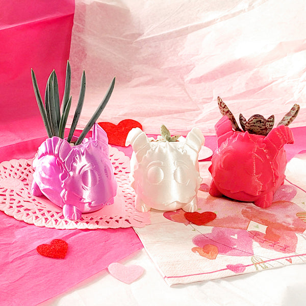 Valentine Critter Planter