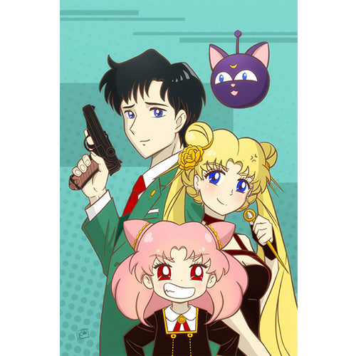 Fan Art Spy Moon Art Print
