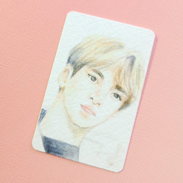 Mingyu Watercolor Art Print