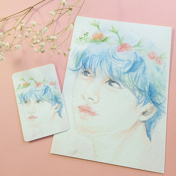 Kim Tae-hyung Watercolor Painting