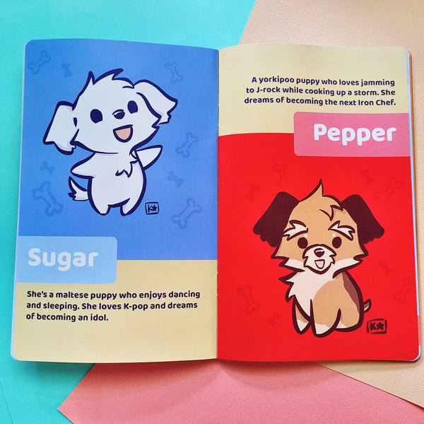 Pepper and Sugar Artbook Zine Vol 1