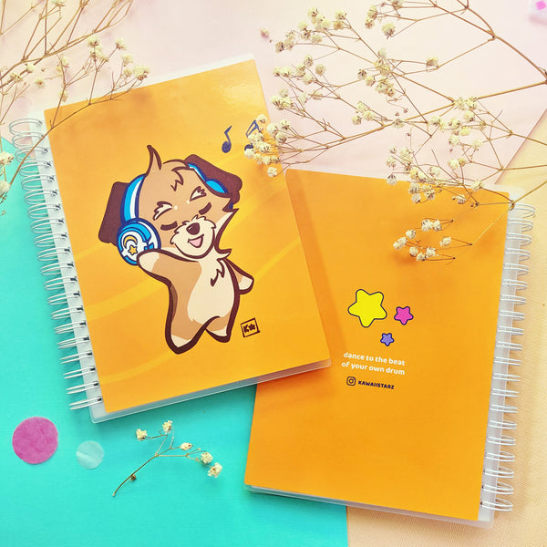 Pepper Puppy Vibes Reusable Stickerbook