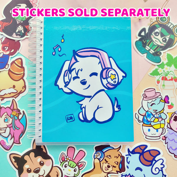 Sugar Puppy Vibes Reusable Stickerbook